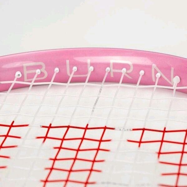 Raket Tenis Wilson Burn 113 White Pink / Raket Wilson Burn White Pink / Raket Tenis Pemula Wanita