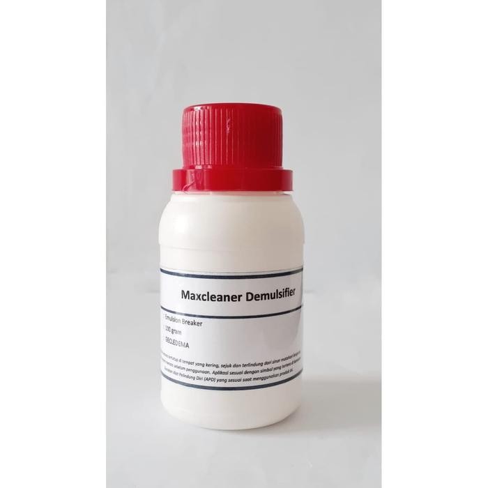 jsur- Maxcleaner Demulsifier (Emulsion Breaker, Pemisah Air/Minyak), 100 G