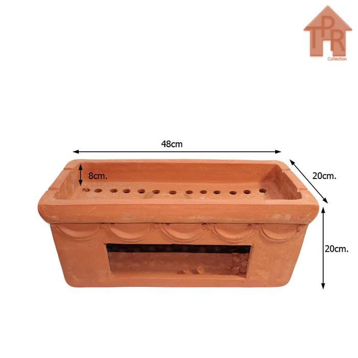 BabyQu- Terakota - Anglo Tanah Liat Bakaran Sate Jumbo (L)