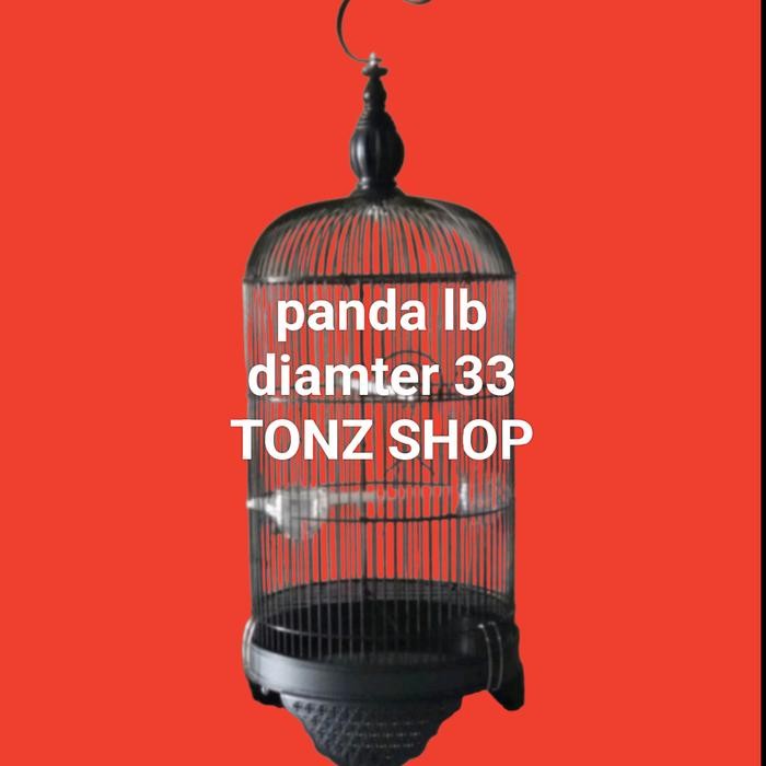 ORIGINAL SANGKAR KANDANG BURUNG LOVEBIRD BESI TEBAL PANDA (GOJEK/GRAB) READY STOCK