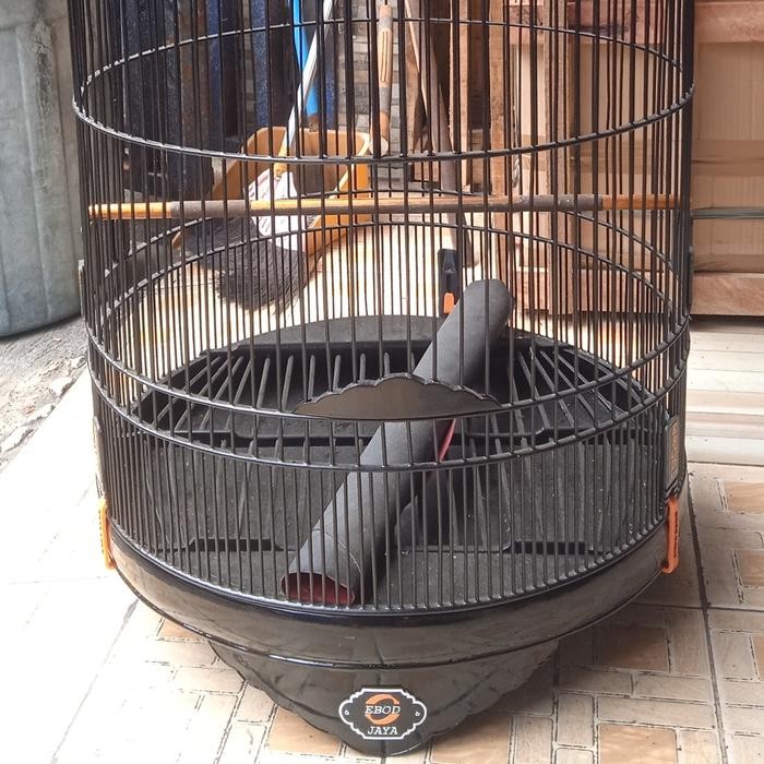 ORIGINAL SANGKAR KANDANG MURAI EBOD KLASIK HITAM NO 4 READY STOCK