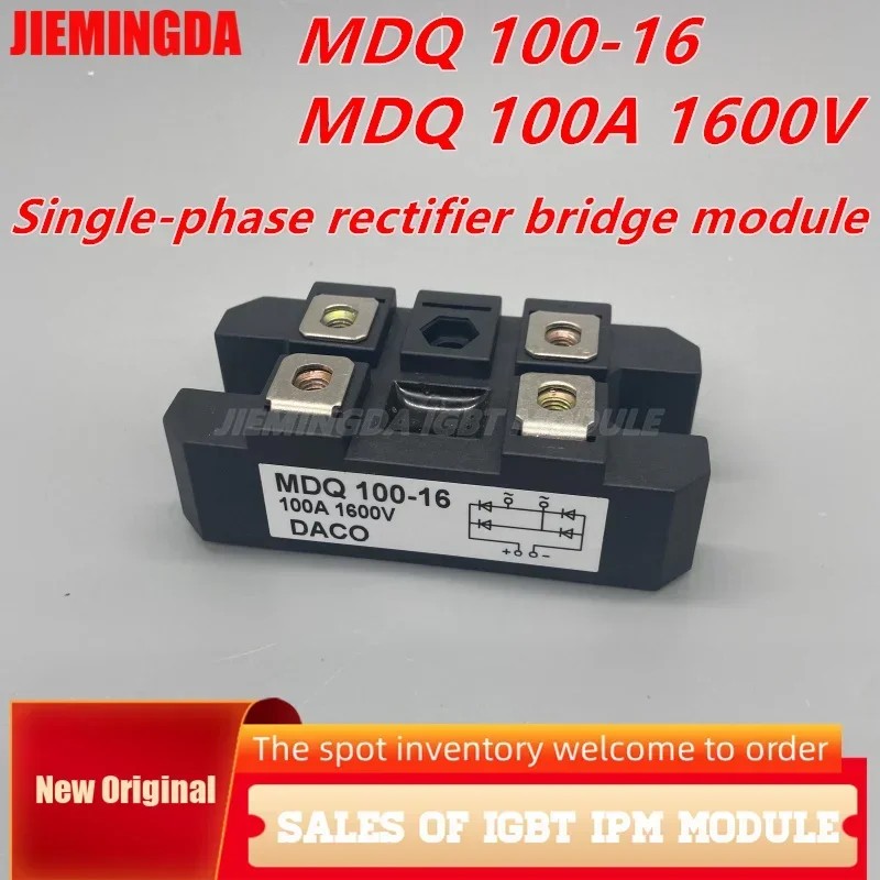 NEW MDQ150A1600V Black Single-Phase Diode Bridge Rectifier 150A Amp High Power 37MD MDQ150-16 MDQ100