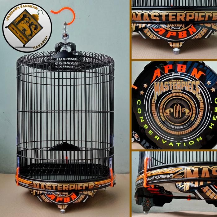 TERLARIS SANGKAR/KANDANG MURAI EBOD JAYA PVC DECAL MASTEIECE APBN READY STOCK