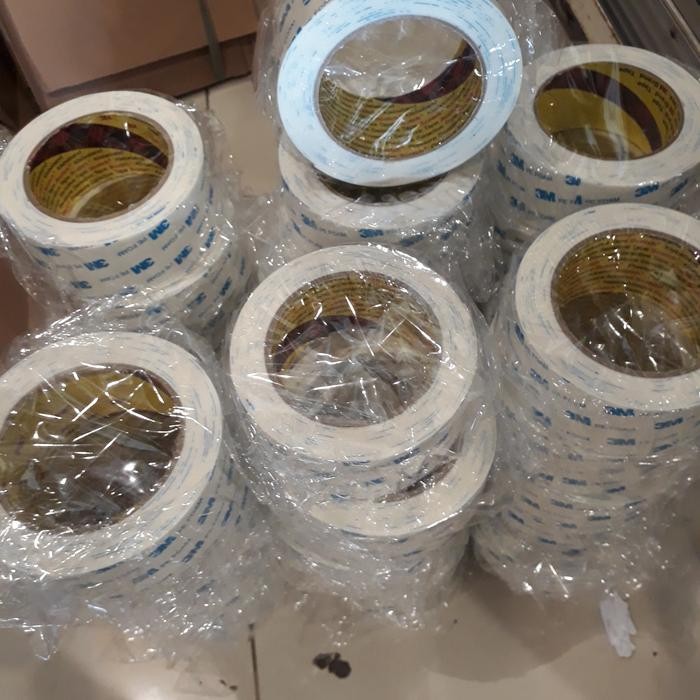 6qq9- Double Tape 3M Pe Foam White 48Mm X 4Mtr