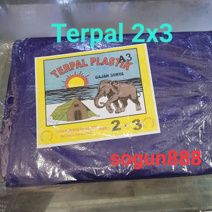 TERMURAH Terpal Plastik 2x3 meter. Terpal 3x2 type A3