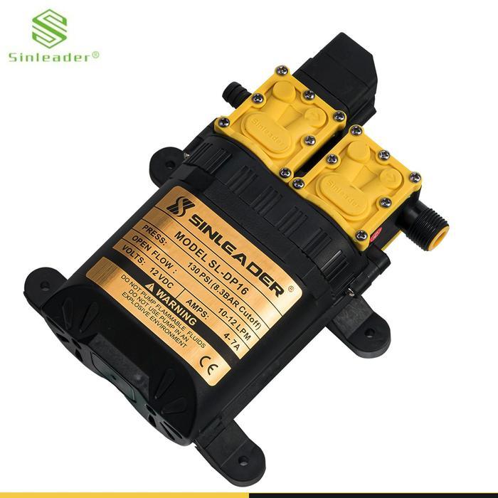 Pompa DC Dual Pump Sinleader High Pressuare Sudah Otomatis 9 Lpm