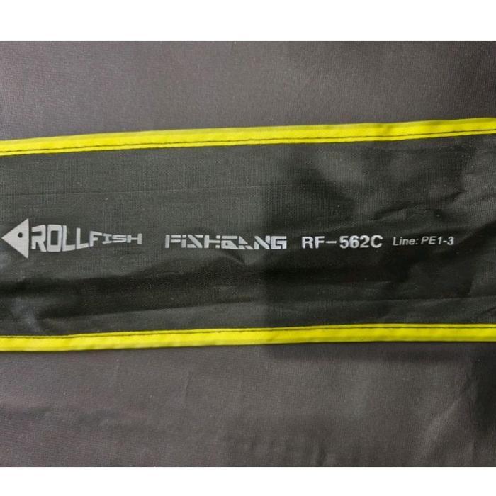 JORAN OVER HEAD ROLLFISH REAL SEAT FUJI TIPE SPINING DAN OVER HEAD CARBON HOLLOW PADAT P 562-LINE PE