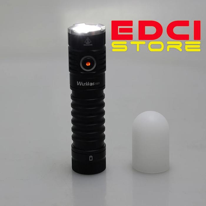Diffuser Silicone Wurkkos untuk Senter 21700