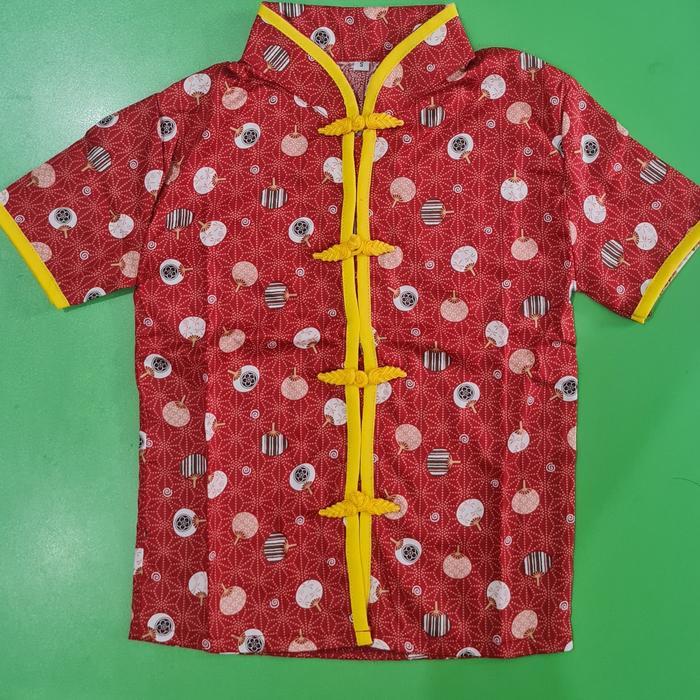 imlek anak laki baju imlek anak laki - Merah, S