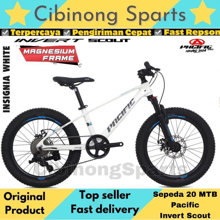 Sepeda MTB 20 Pacific Invert Scout Magnesium Alloy 9Speeds Cakram New