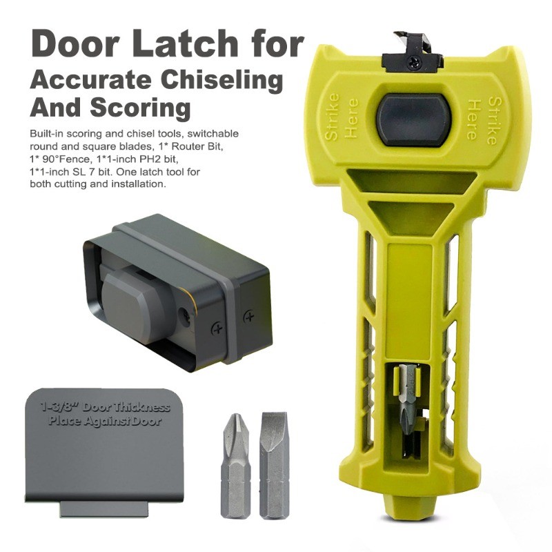 Rauptenerr Door Latch Mortise Tool Door Lock Installation Chisel Tool Door Chisel Tool Hardware Acce