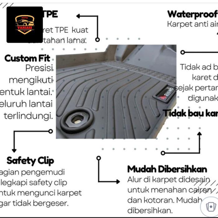 Terbaru Karpet 3D Mobil All New Avanza 2022 All New Xenia 2022 Karpet 3D Veloz 2022 - Up