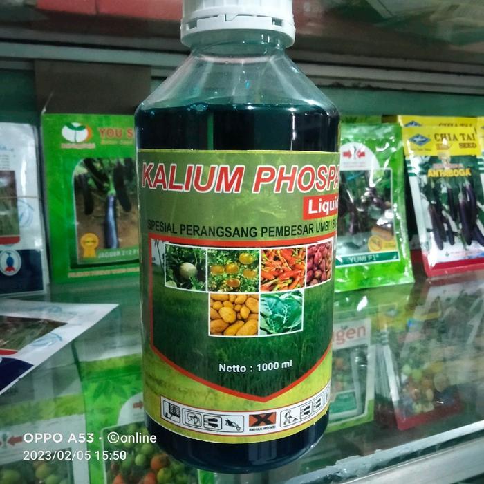 PUPUK CAIR KALIUM PHOSPAT KEMASAN 1 LITER ORIGINAL