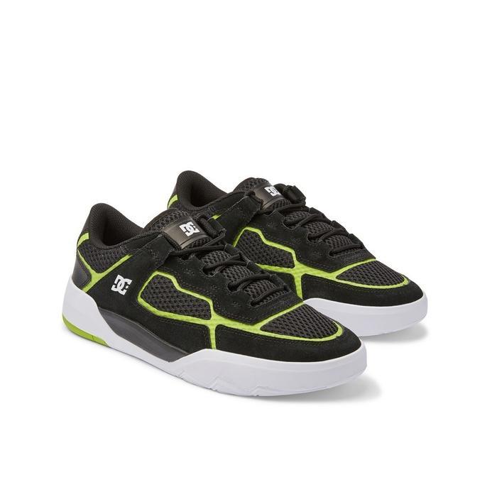DC Mens Metric S Black/Lime Cupsole Shoe - Black/Lime, 10 D