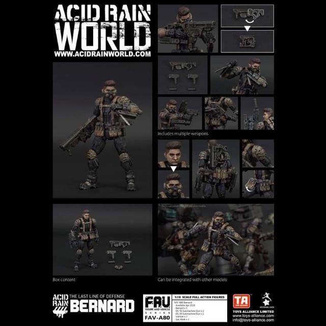 HOT SALE!!! DP - TOYS ALLIANCE - ACID RAIN 1/18 BERNARD TERMURAH