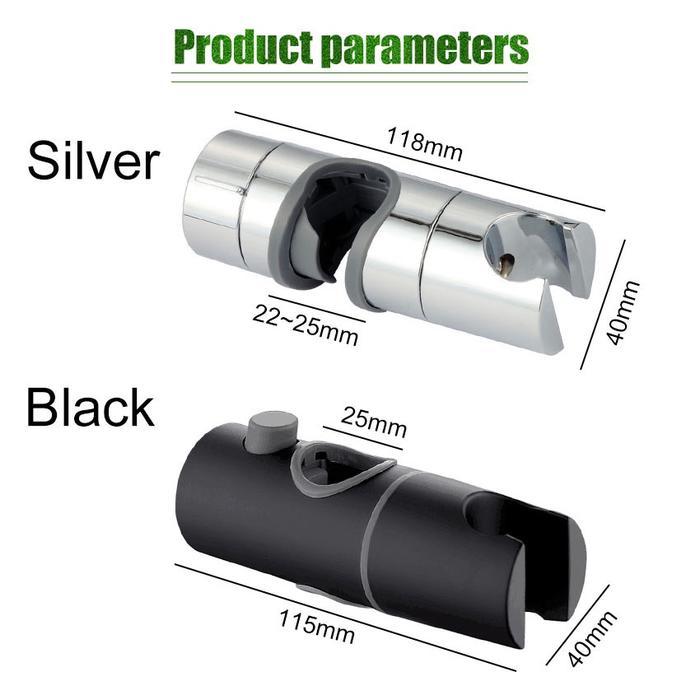 Clamp Holder Shower Adjustable Bracket Shower Tiang Kamar Mandi