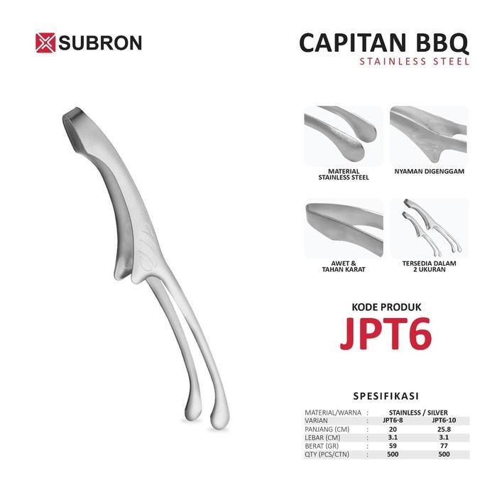 Capitan Daging Shabu Stainless Meat Shabu Grill Thong Capit