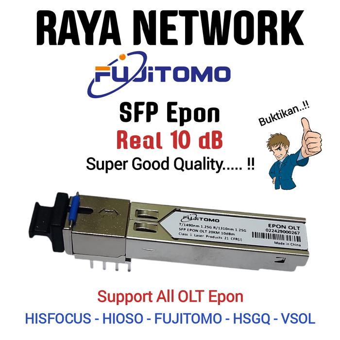 Fujitomo Sfp Epon Real 10Db