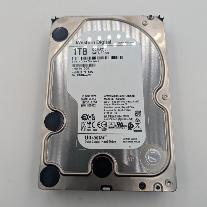 HARDISK 1TB WD UltraStar Data center For Server