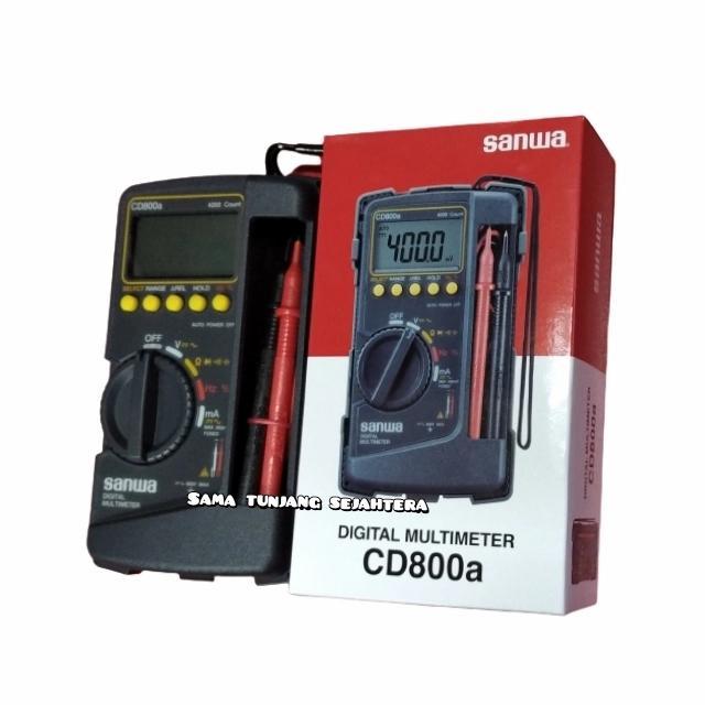 SANWA MULTITESTER DIGITAL CD 800 / MULTITESTER DIGITAL CD800 JAPAN ORIGINAL