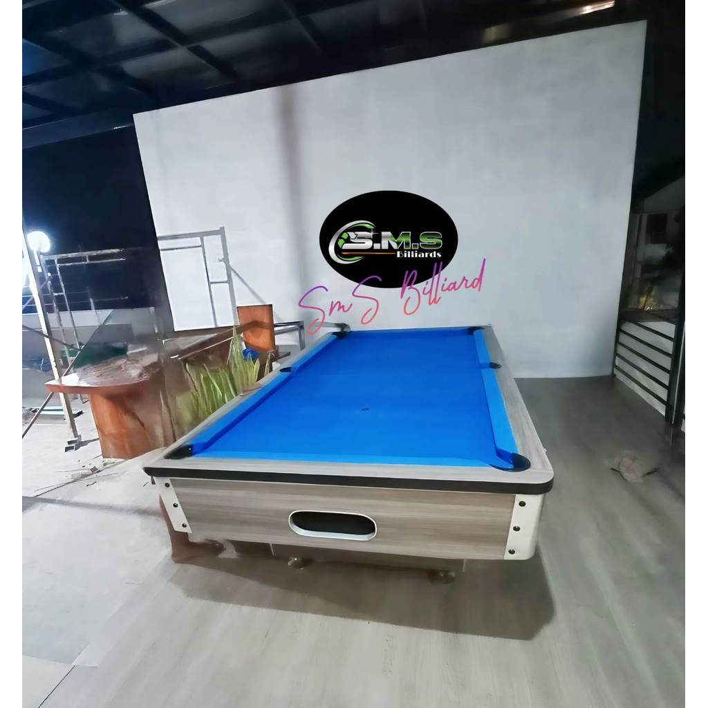 Billiard table 8feet full set perlengkapan bermain biliar bilyar pool table bola besar