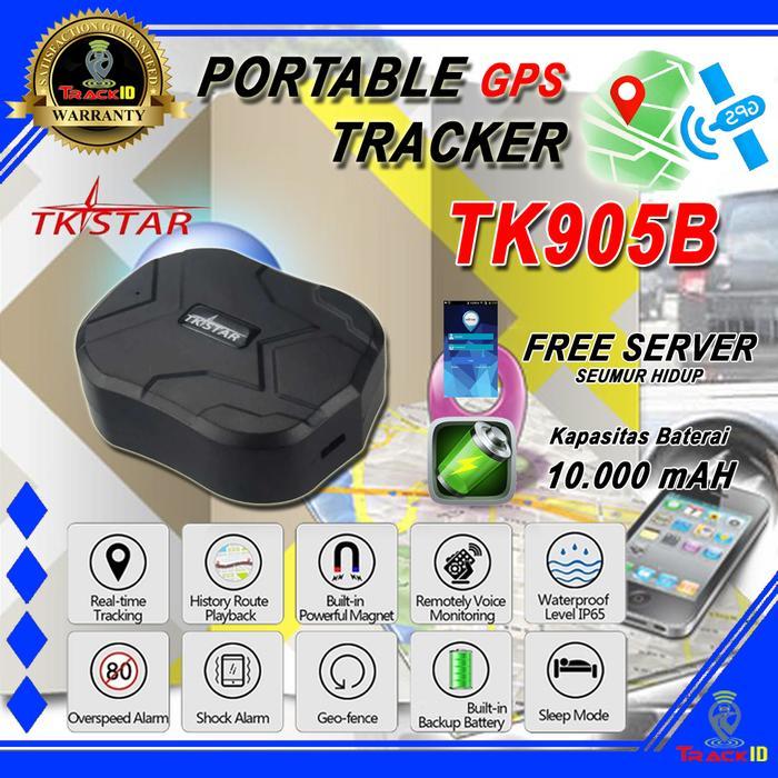 Diskon Gps Tracker Portable Original Tkstar Tk915 Tk 915 10000Mah Mobil Motor Tk905 Tk905B Tk918