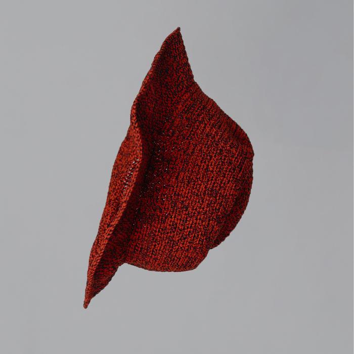 Rajut Bucket Gunung Topi Rajut Bucket Gunung Rimba Pria Wanita Handmade - Maroon