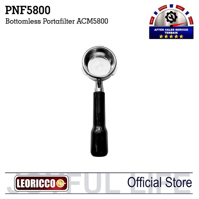 

BOTTOMLESS PORTAFILTER / NAKED PORTAFILTER LEORICCO 58MM 3 KUPING