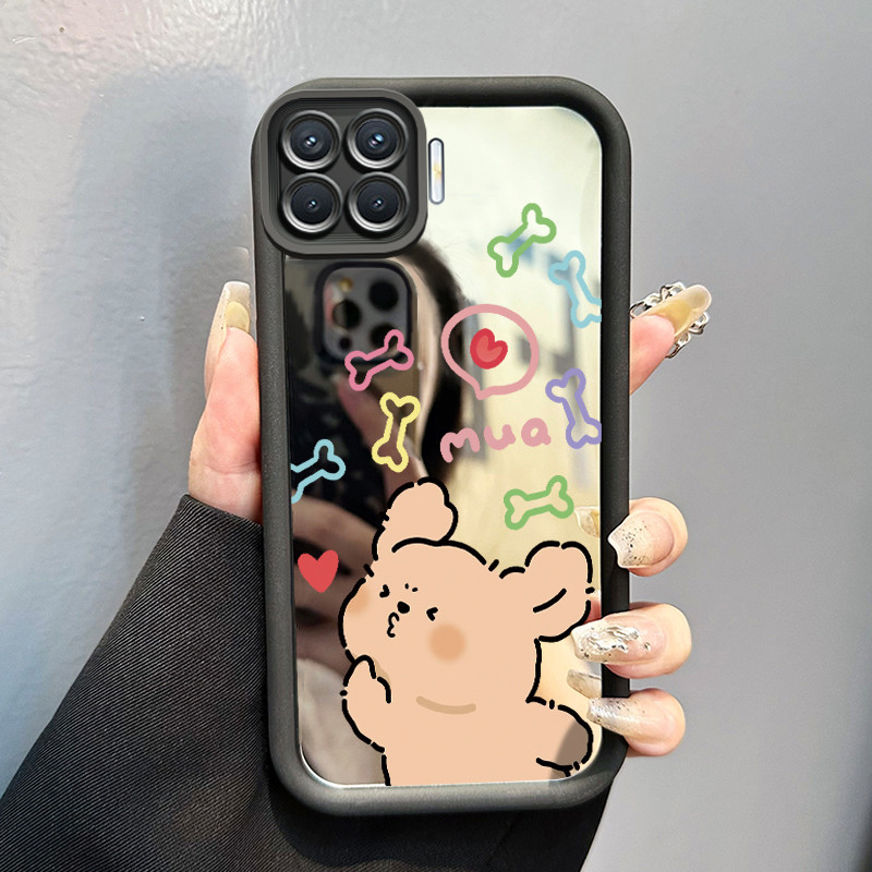 Casing Hp OPPO A93 F17 Pro OPPO Reno 4F Reno 4 Lite Case Casing Couple Bear Lucu Romantis HP Softcas