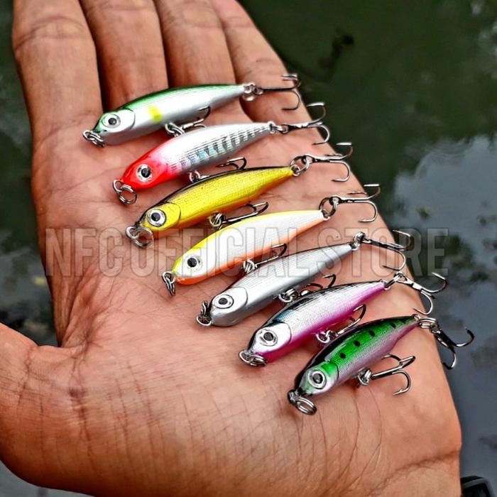 Mini Pencil Sinking 5cm / 4gram Flutter stick bait PREMIUM