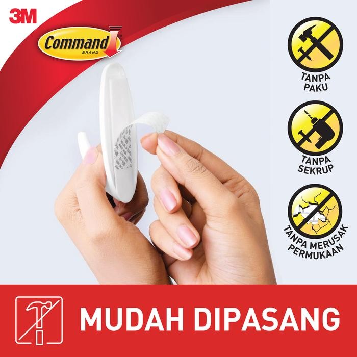 

GANTUNGAN MEDIUM DESIGNER HOOK 3M COMMAND 17081ES