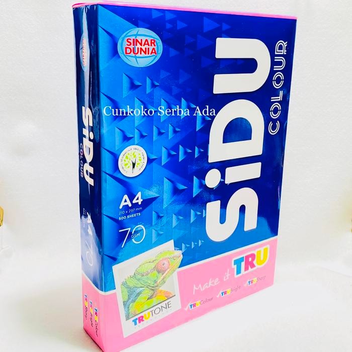 

NEW PRODUK KERTAS HVS A4 70 GRAM SINAR DUNIA ( PINK ) / 1 RIM ISI 500 LEMBAR WARUNG ARA67