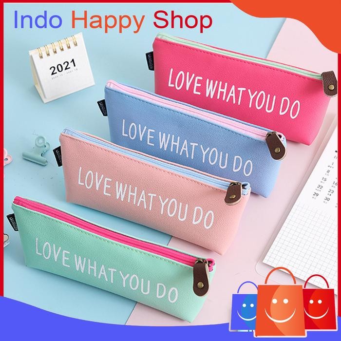 

Tas Pensil Tempat Alat Tulis Tempat Pulpen Dan Pensil Bahan PU New Trending 305