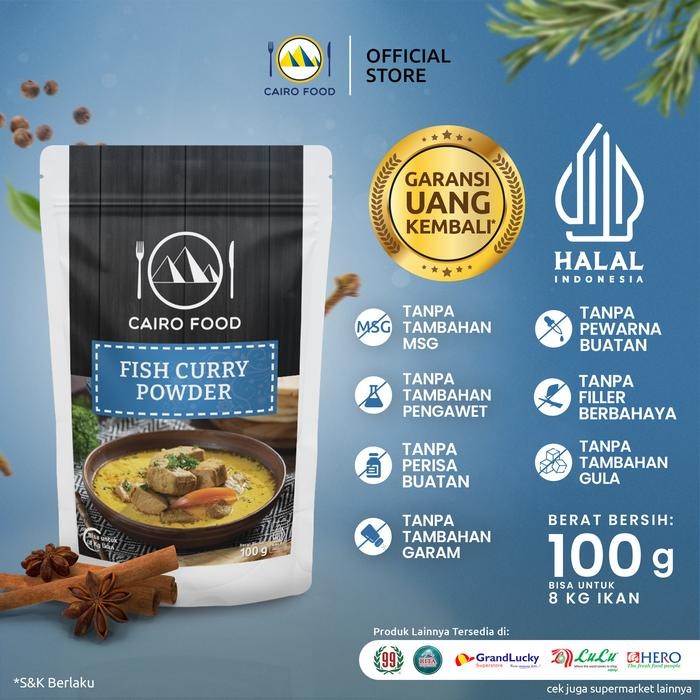 

ASLI Bubuk Kari Ikan - Co Food 100 gr READY STOCK