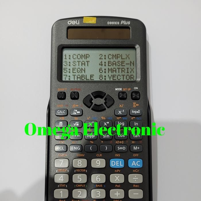 

Deli Calculator D991ES - Scientific Kalkulator Ilmiah Sekolah D 991 ES