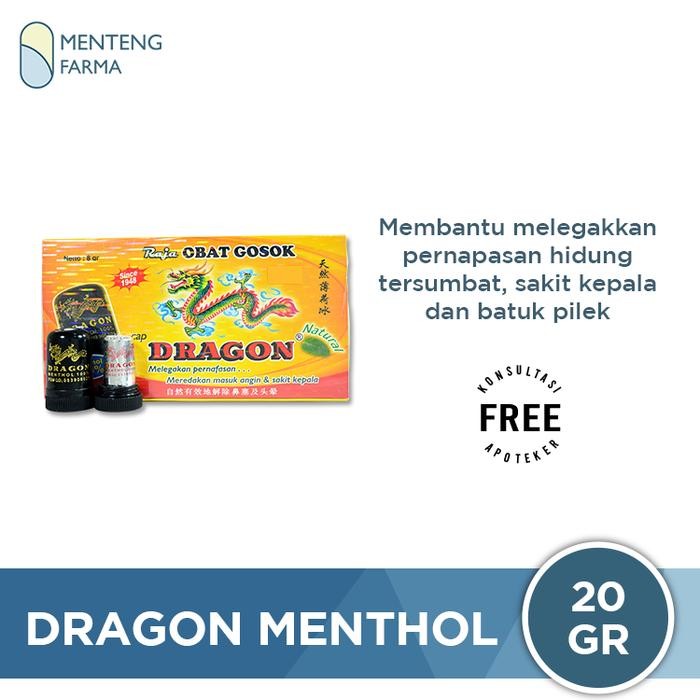 Dragon Menthol Cone 20 gram