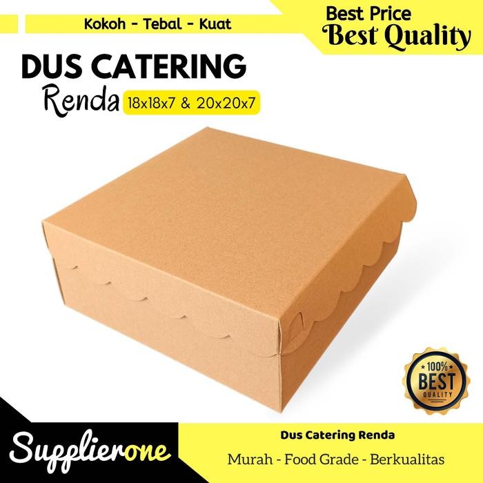 Pilihan- Dus Catering Ini 25/ Box Nasi / Kemasan Ayam Bakar