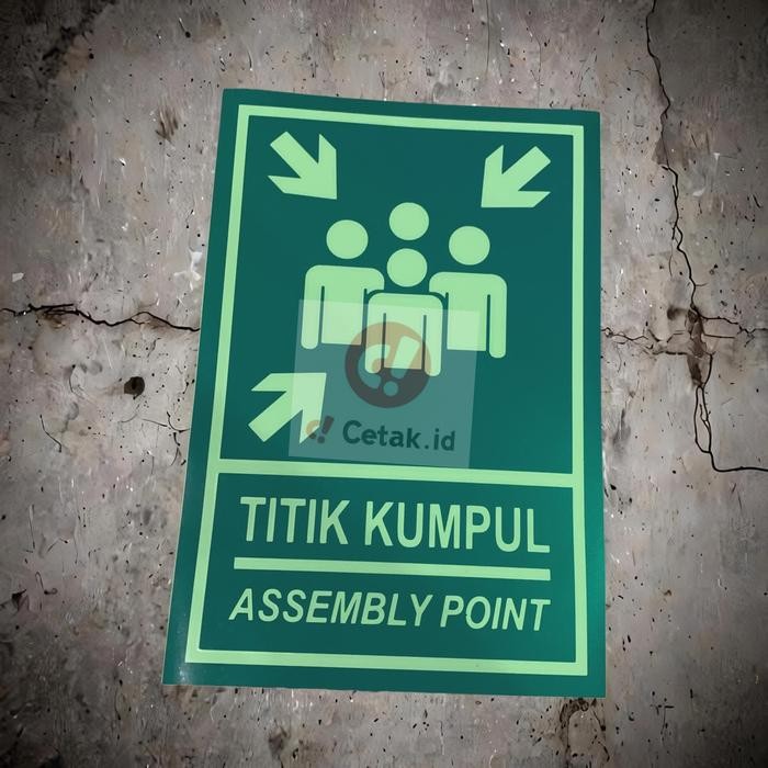 

SIGN TITIK KUMPUL GLOW IN THE DARK