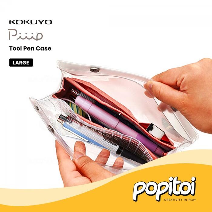 

KOKUYO PIIIP FLAT TOOL PEN CASE KOTAK PENSIL
