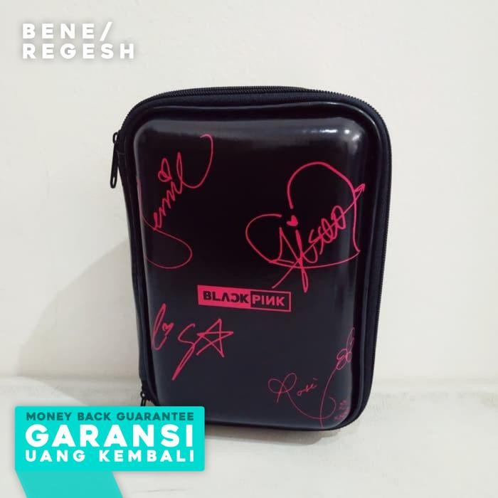 

SUPER FANS EDITION (1X HPO PENCIL CASE BLACKPINK + 4X PIN MEMBERS)