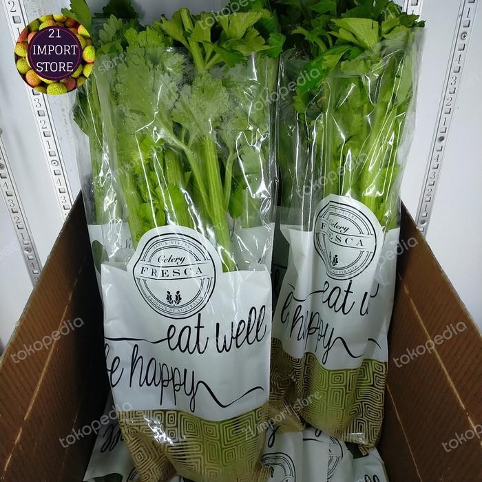

Pilihan- Celery Stick Australia Seledri Aussie Import 1,1 Kg