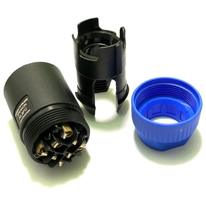 Neutrik Nl8Fc Jack Speakon 8 Pin Lietenstein, Jack Speakon 8 Pin Neutrik Nl8Fc