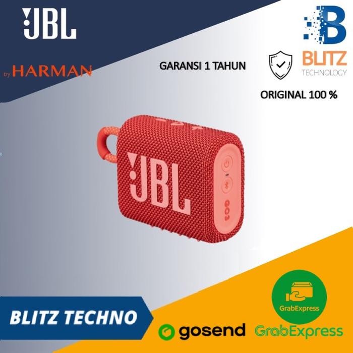 Jbl Go 3 Waterof Bluetooth Speaker