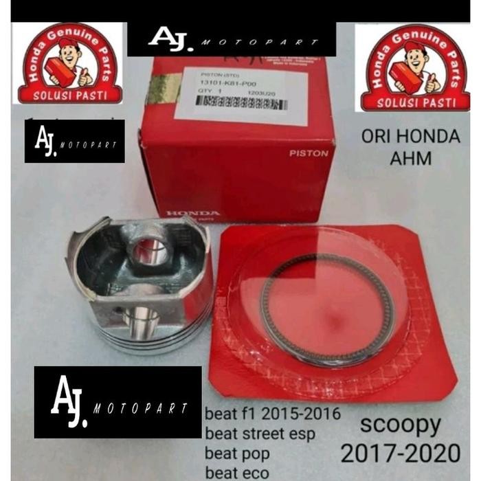Menarik Piston Ring Pinton Beat F1 2015-2016 Beat Street Esp Beat Pop Beat Eco New Scoopy Esp