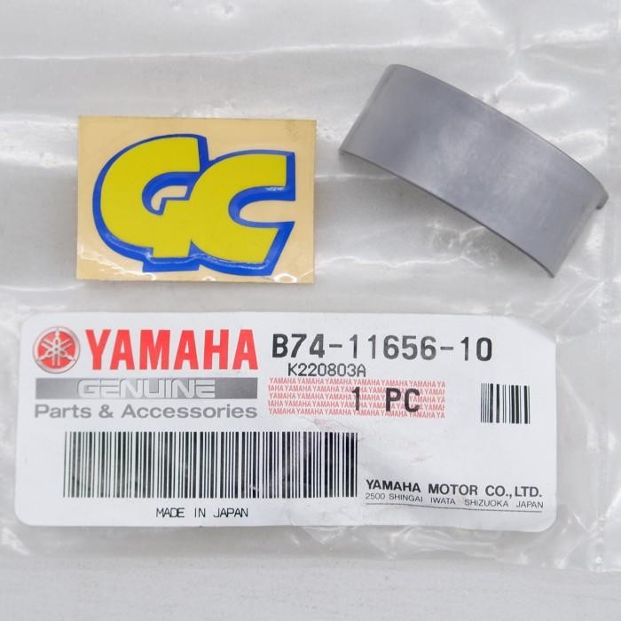 DISKON Plane Bearing ting Rod Yamaha X B74-11656-10 (Hitam) READY STOCK