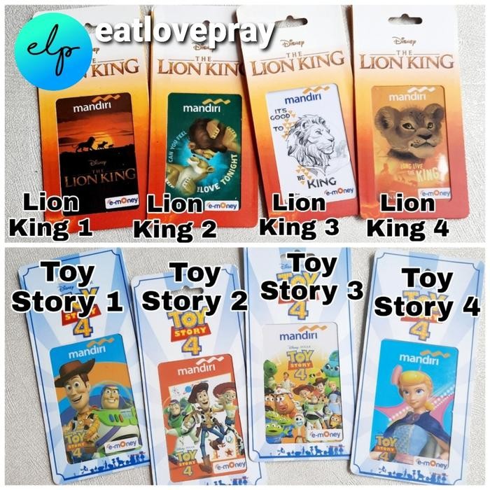 KARTU eMONEY eTOLL MANDIRI / E- Money E- Toll Card