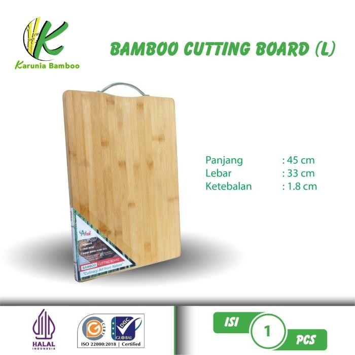 Talenan Bambu ukuran besar / Bamboo cutting board / chopping board