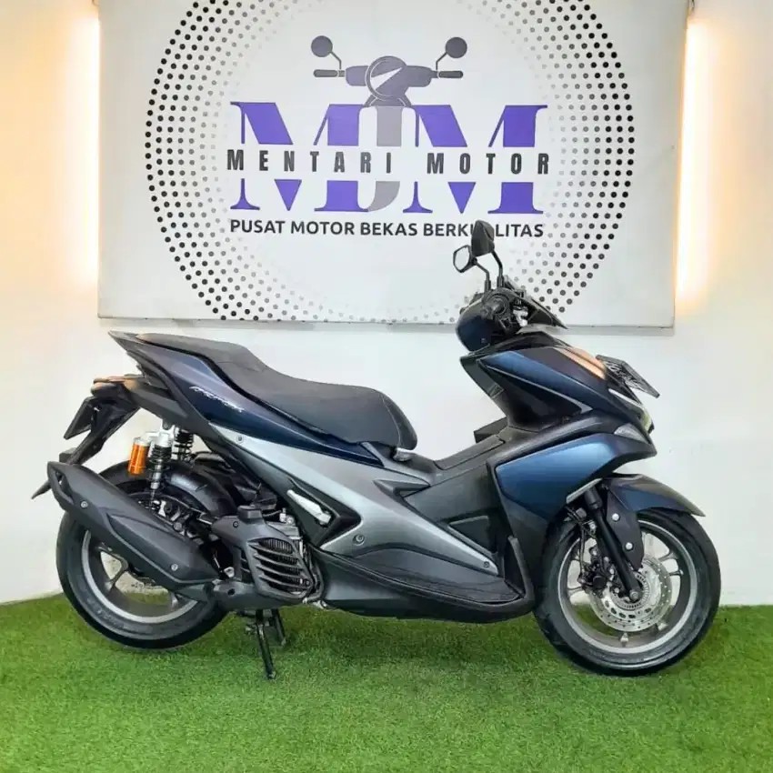MOKAS SIAP JALAN AEROX ABS 2019 kilappnya biruuputih