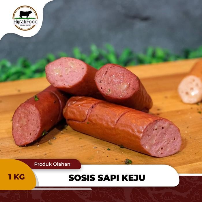 

Pilihan- Sosis Sapi Keju / Beef Sausage Cheese Bratwurst (Qty. 1 Kg)