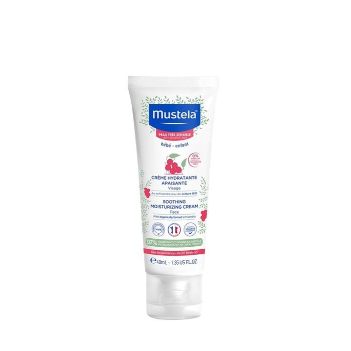 Terbaik Mustela Moisturizing Cream 40 Ml - Krim Wajah Bayi Untuk Kulit Sensitif 100% Ori